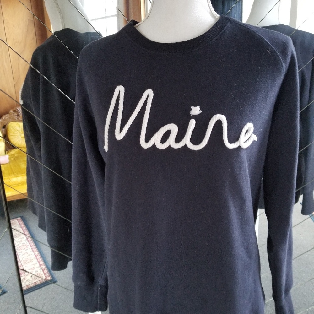 Maine Vacationland Wear Navy Sweatshirt